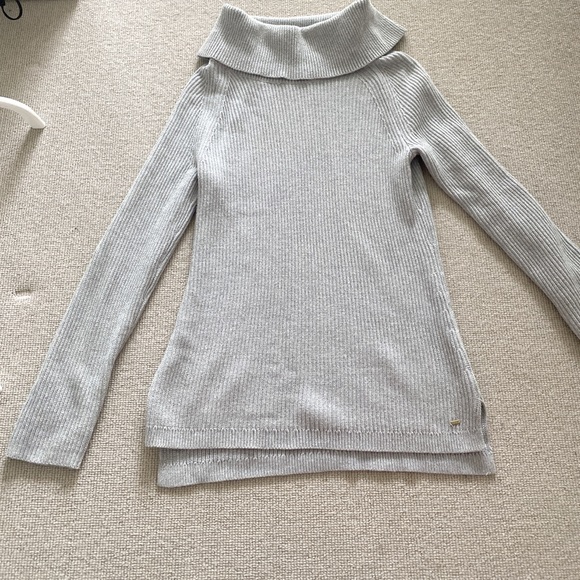 Tommy Hilfiger Grey Turtleneck sweater - Picture 1 of 3